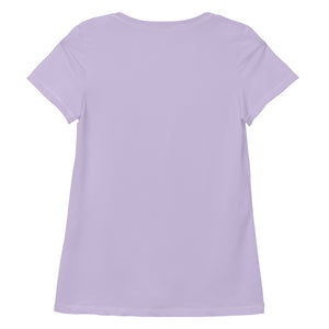 Sly Biz White Duck T-shirt- lilac