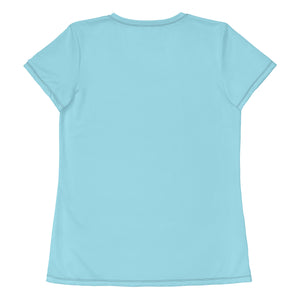 Sly Biz Yellow Duck T-shirt - aqua blue