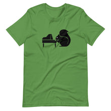 Load image into Gallery viewer, Sly Biz Short-Sleeve Unisex T-Shirt- pianist
