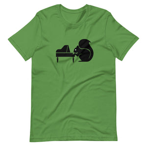 Sly Biz Short-Sleeve Unisex T-Shirt- pianist