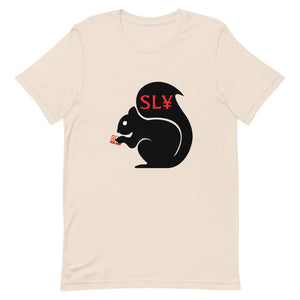 Sly Biz Short-Sleeve Unisex T-Shirt-yen symbol sly