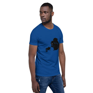 Sly Biz Short-Sleeve Unisex T-Shirt- construction wheel barrell