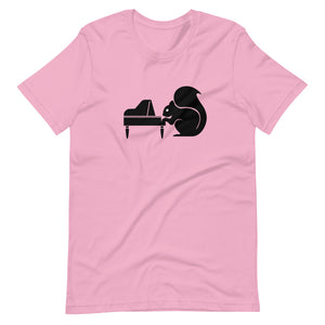 Sly Biz Short-Sleeve Unisex T-Shirt- pianist