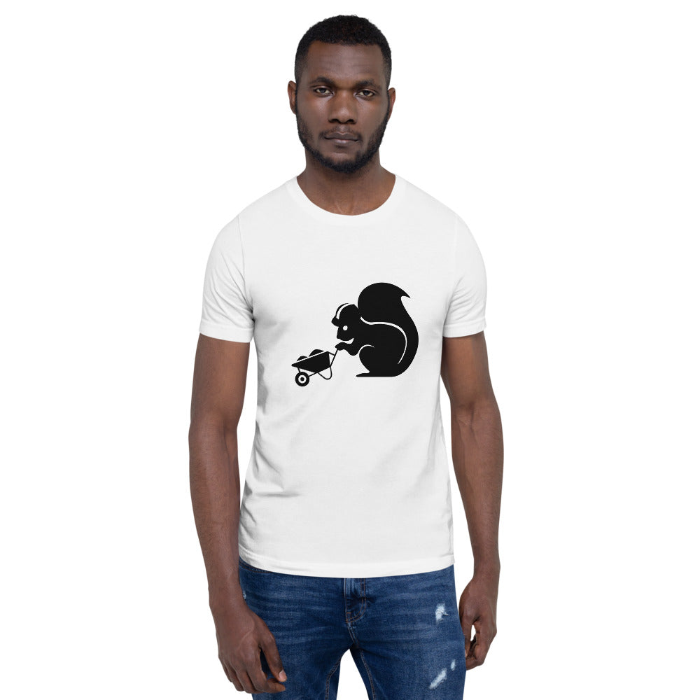 Sly Biz Short-Sleeve Unisex T-Shirt- construction wheel barrell