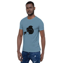 Load image into Gallery viewer, Sly Biz Short-Sleeve Unisex T-Shirt- construction wheel barrell
