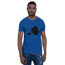 Load image into Gallery viewer, Sly Biz Short-Sleeve Unisex T-Shirt- construction wheel barrell
