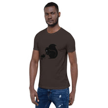 Load image into Gallery viewer, Sly Biz Short-Sleeve Unisex T-Shirt- construction wheel barrell
