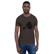 Load image into Gallery viewer, Sly Biz Short-Sleeve Unisex T-Shirt- construction wheel barrell
