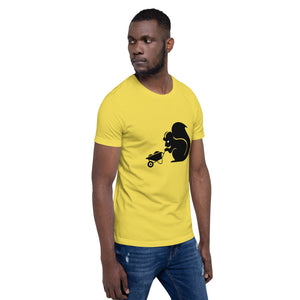 Sly Biz Short-Sleeve Unisex T-Shirt- construction wheel barrell