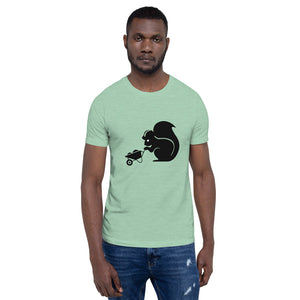 Sly Biz Short-Sleeve Unisex T-Shirt- construction wheel barrell