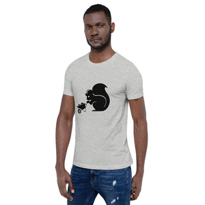 Sly Biz Short-Sleeve Unisex T-Shirt- construction wheel barrell