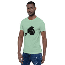 Load image into Gallery viewer, Sly Biz Short-Sleeve Unisex T-Shirt- construction wheel barrell
