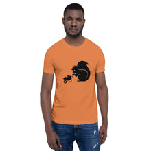 Load image into Gallery viewer, Sly Biz Short-Sleeve Unisex T-Shirt- construction wheel barrell
