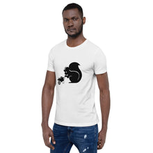 Load image into Gallery viewer, Sly Biz Short-Sleeve Unisex T-Shirt- construction wheel barrell
