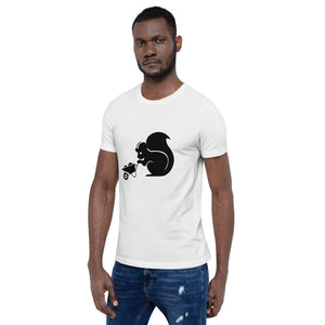 Sly Biz Short-Sleeve Unisex T-Shirt- construction wheel barrell