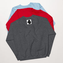 Load image into Gallery viewer, Sly Biz Unisex Sweatshirt (sneaker head squirrel)
