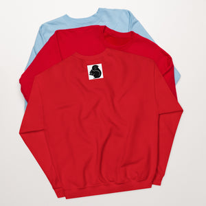 Sly Biz Unisex Sweatshirt (sneaker head squirrel)