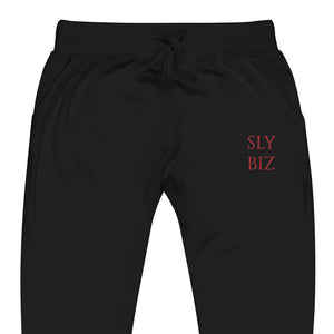 Sly Biz Men's fleece sweatpants- Red Label