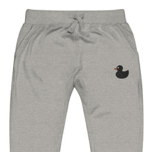 Load image into Gallery viewer, Sly Biz Blk Duck Unisex fleece sweatpants
