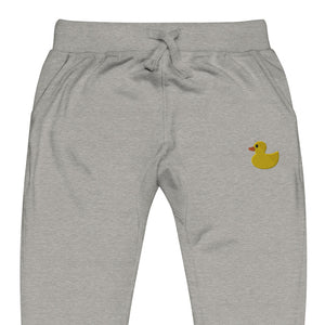 Sly Biz Yellow Duck Unisex fleece sweatpants