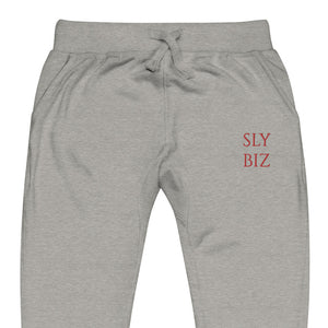 Sly Biz Men's fleece sweatpants- Red Label