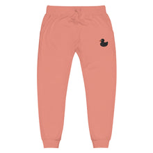 Load image into Gallery viewer, Sly Biz Blk Duck Unisex fleece sweatpants
