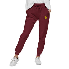 Load image into Gallery viewer, Sly Biz Yellow Duck Unisex fleece sweatpants
