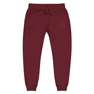 Sly Biz Men's fleece sweatpants- Red Label