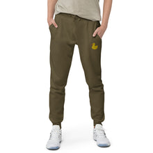 Load image into Gallery viewer, Sly Biz Yellow Duck Unisex fleece sweatpants
