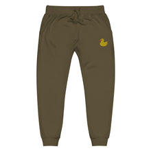 Load image into Gallery viewer, Sly Biz Yellow Duck Unisex fleece sweatpants
