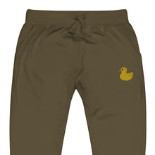 Load image into Gallery viewer, Sly Biz Yellow Duck Unisex fleece sweatpants
