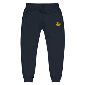 Sly Biz Yellow Duck Unisex fleece sweatpants