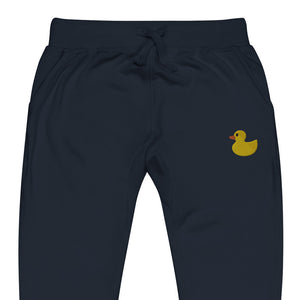 Sly Biz Yellow Duck Unisex fleece sweatpants