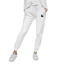 Load image into Gallery viewer, Sly Biz Blk Duck Unisex fleece sweatpants
