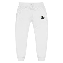 Load image into Gallery viewer, Sly Biz Blk Duck Unisex fleece sweatpants
