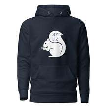 Load image into Gallery viewer, Sly Biz Unisex Hoodie - Navy
