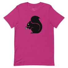 Load image into Gallery viewer, Sly Biz Unisex t-shirt- smoothie squirrel
