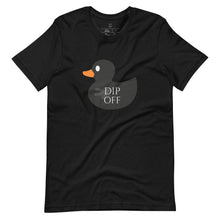 Load image into Gallery viewer, Unisex t-shirt Sly Biz rubber ducky (black)
