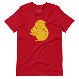 Unisex t-shirt Sly Biz Red/yellow