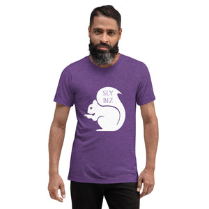 Sly Biz Short sleeve t-shirt- purple